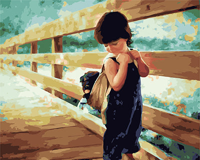 Porträt Malen nach Zahlen GX26615