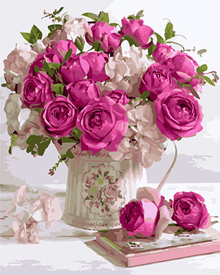 Blume Malen nach Zahlen GX26620