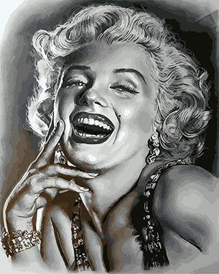 Porträt Malen nach Zahlen GX26671