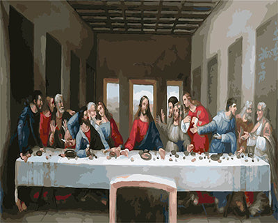 Porträt Malen nach Zahlen GX26691