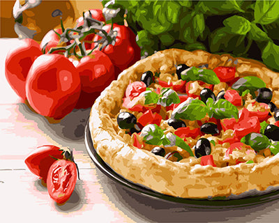 Stillleben Malen nach Zahlen GX26696