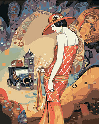 Porträt Malen nach Zahlen GX26789