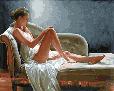 Porträt Malen nach Zahlen GX26798