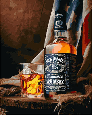 Stillleben Malen nach Zahlen GX26845