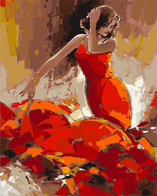 Porträt Malen nach Zahlen GX26937