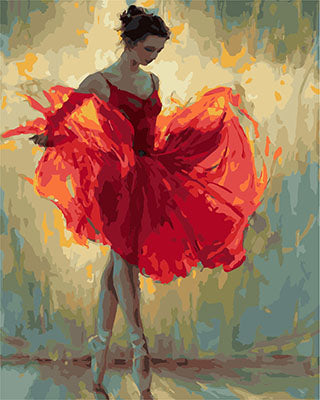 Porträt Malen nach Zahlen GX26947