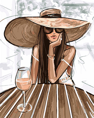 Porträt Malen nach Zahlen GX26963