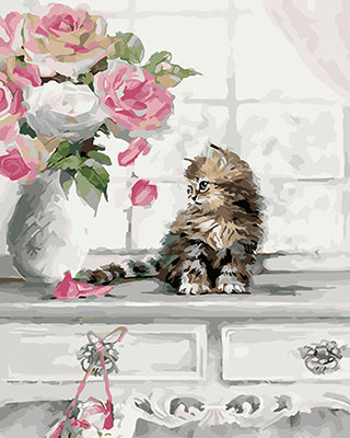 Hund & Katze Malen nach Zahlen GX26989