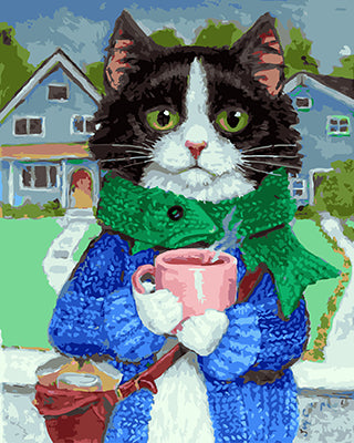 Hund & Katze Malen nach Zahlen GX26990