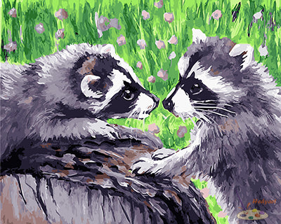 Tier Malen nach Zahlen GX26991