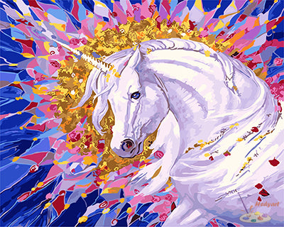 Tier Malen nach Zahlen GX27007