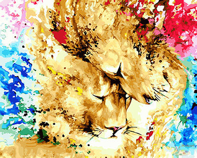 Tier Malen nach Zahlen GX27010