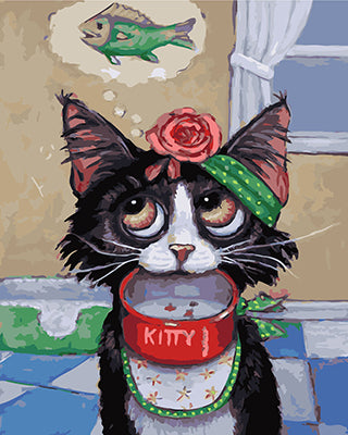 Hund & Katze Malen nach Zahlen GX27014