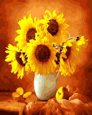 Blume Malen nach Zahlen GX27019