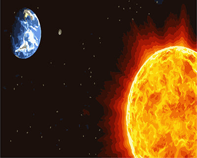 Natur Malen nach Zahlen GX27025