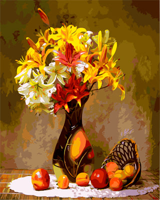 Blume Malen nach Zahlen GX27045