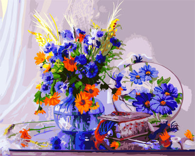 Blume Malen nach Zahlen GX27048