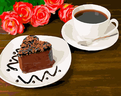 Stillleben Malen nach Zahlen GX27088