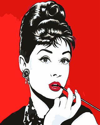 Porträt Malen nach Zahlen GX27101