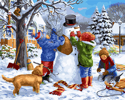 Porträt Malen nach Zahlen GX27112