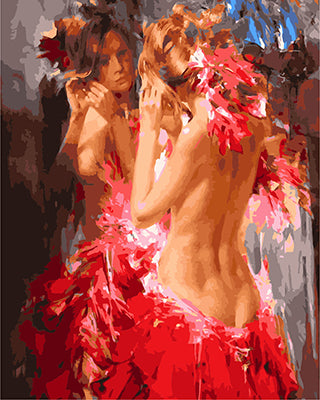 Porträt Malen nach Zahlen GX27119