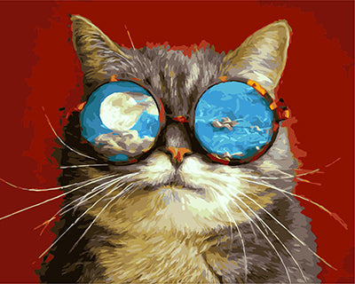 Hund & Katze Malen nach Zahlen GX27122