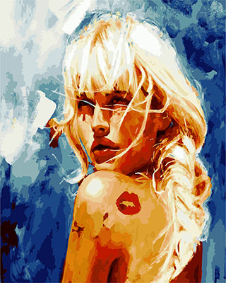 Porträt Malen nach Zahlen GX27126