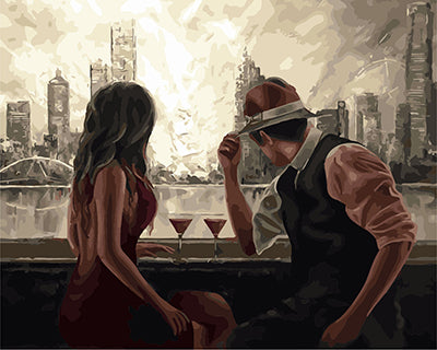 Porträt Malen nach Zahlen GX27134