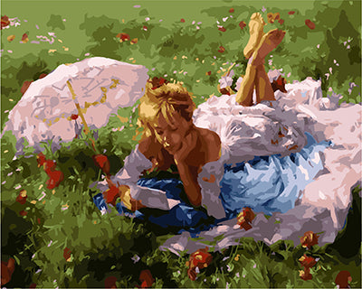 Porträt Malen nach Zahlen GX27140