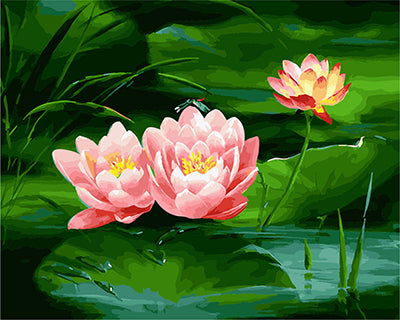 Blume Malen nach Zahlen GX27170