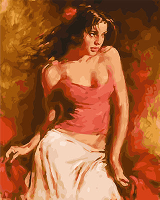 Porträt Malen nach Zahlen GX27180