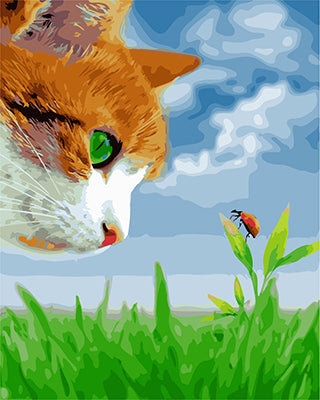 Hund & Katze Malen nach Zahlen GX27195