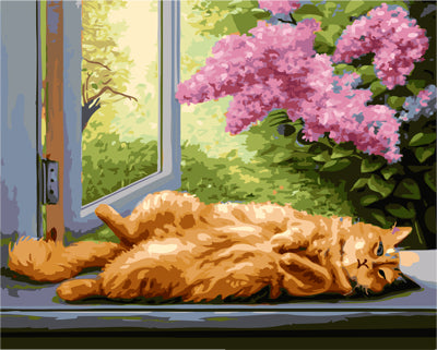 Hund & Katze Malen nach Zahlen GX27212