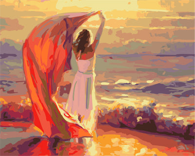 Porträt Malen nach Zahlen GX27219