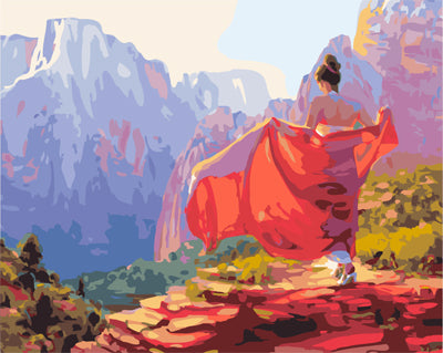 Porträt Malen nach Zahlen GX27220