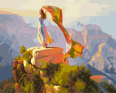 Porträt Malen nach Zahlen GX27221