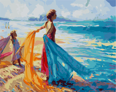 Porträt Malen nach Zahlen GX27222