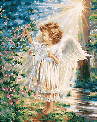 Porträt Malen nach Zahlen GX27224