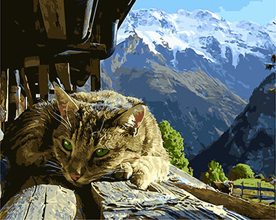 Hund & Katze Malen nach Zahlen GX27239