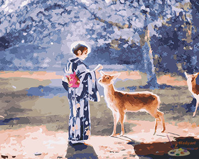 Tier Malen nach Zahlen GX27267