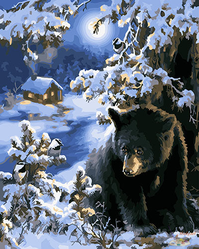 Tier Malen nach Zahlen GX27273