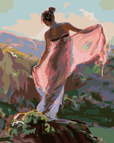 Porträt Malen nach Zahlen GX27325