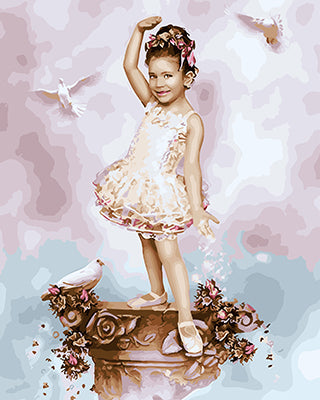 Porträt Malen nach Zahlen GX27350