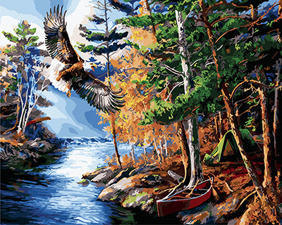 Vogel Malen nach Zahlen GX27362