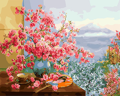 Blume Malen nach Zahlen GX27370