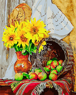 Blume Malen nach Zahlen GX27410