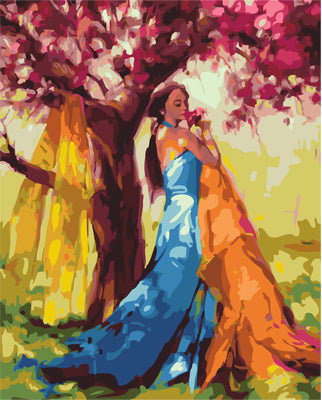 Porträt Malen nach Zahlen GX27431