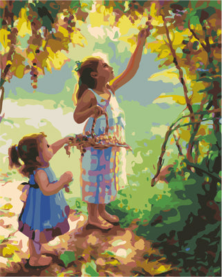 Porträt Malen nach Zahlen GX27432