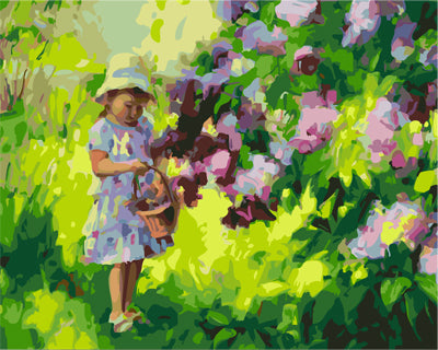 Porträt Malen nach Zahlen GX27433