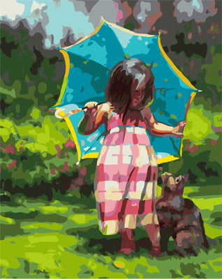 Porträt Malen nach Zahlen GX27434